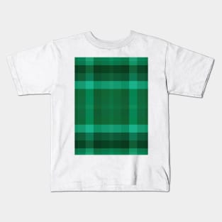 Hibernian Check Kids T-Shirt